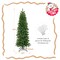 Green 5 Feet Slim Pre-Lit Christmas Tree with 180 LED Lights and 390 Lifelike Branch Tips